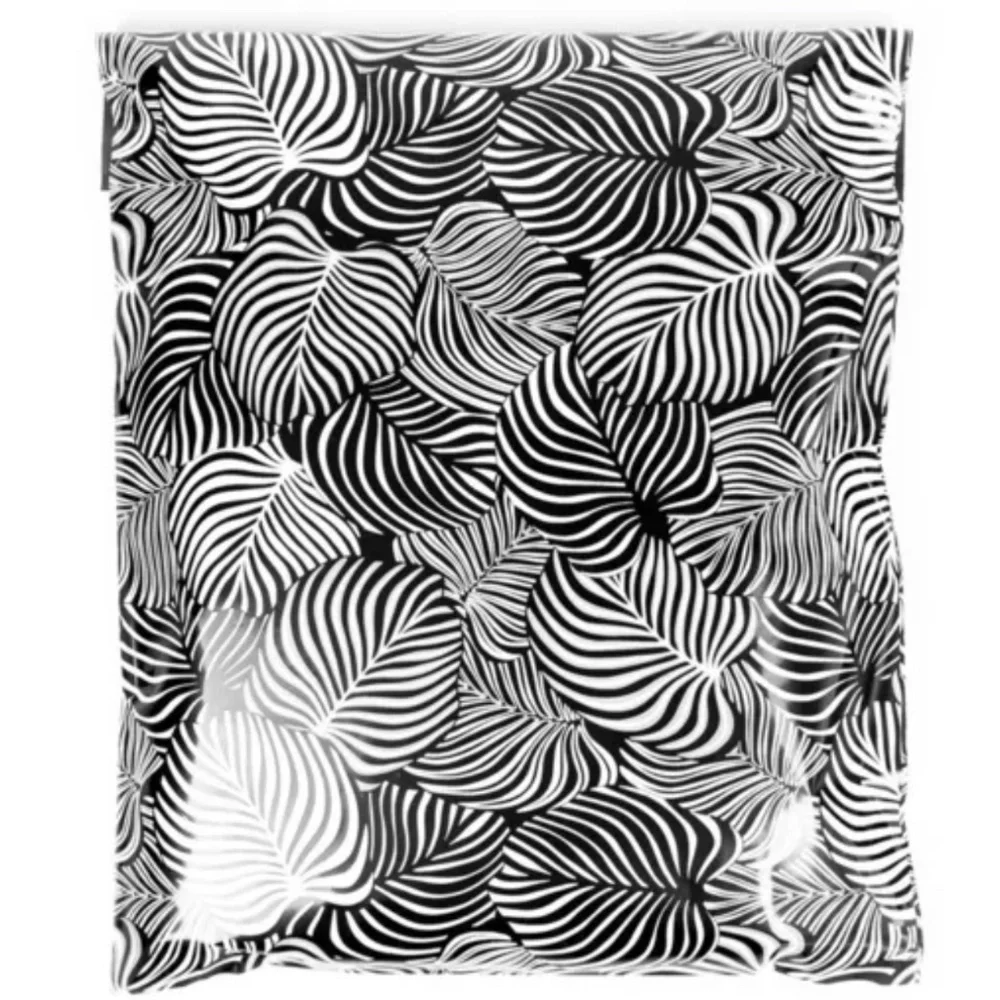 50 10x13 black designer polymailers envelopes shipping bag new mailers package